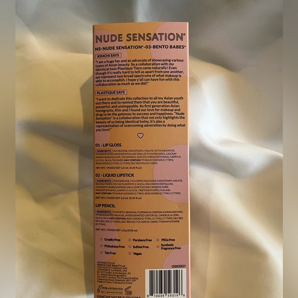 - 🆕 Kim Chi Bento Babes lip Trio - Picture 3 of 6